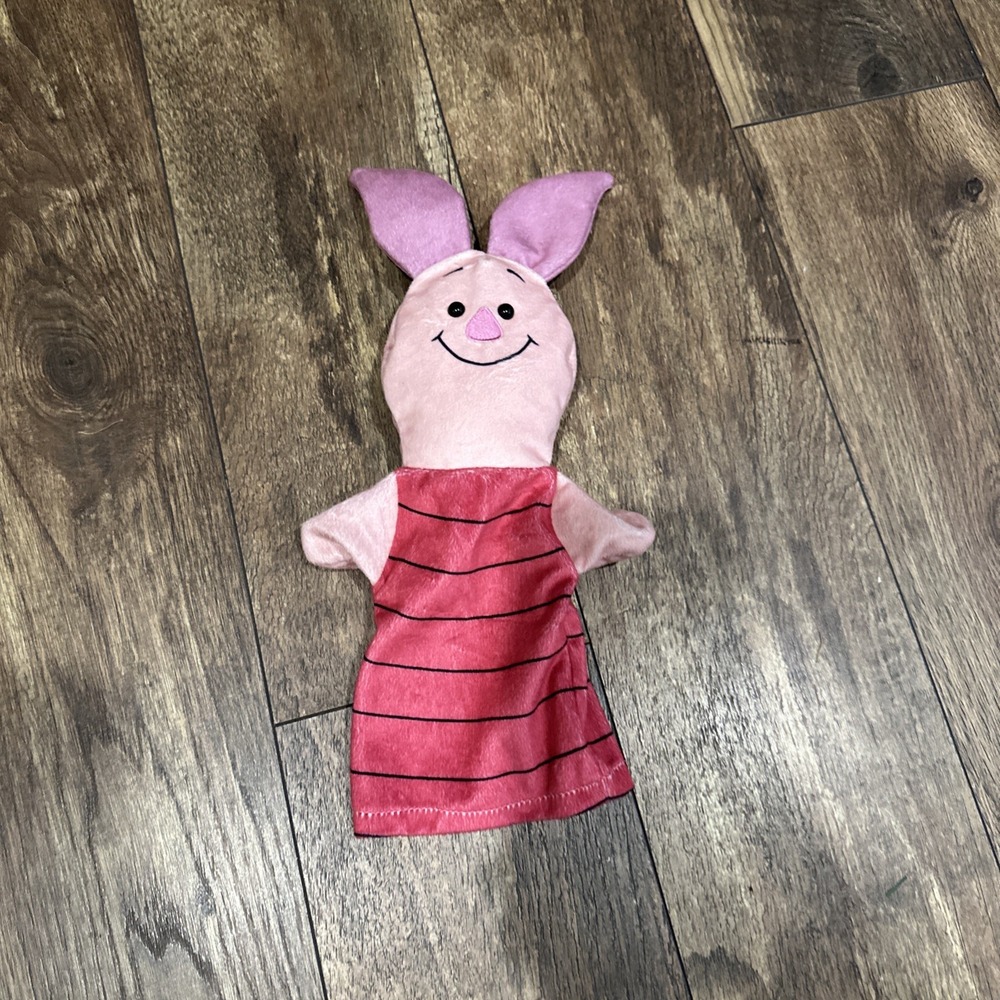 Disney Baby ~ Hand Puppet Winnie the Pooh Piglet ~ Melissa & Doug